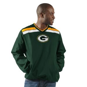 NFL Green Bay Packers Progression Pullover Jacket 2XL Green Gold XXL pockets